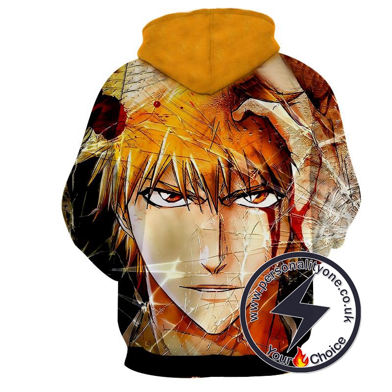 ichigo kurosaki - Bleach 3D - Bleach Hoodies